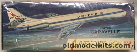 Airfix 1/144 Caravelle - United Airlines - Craftmaster Issue, 1-79 plastic model kit